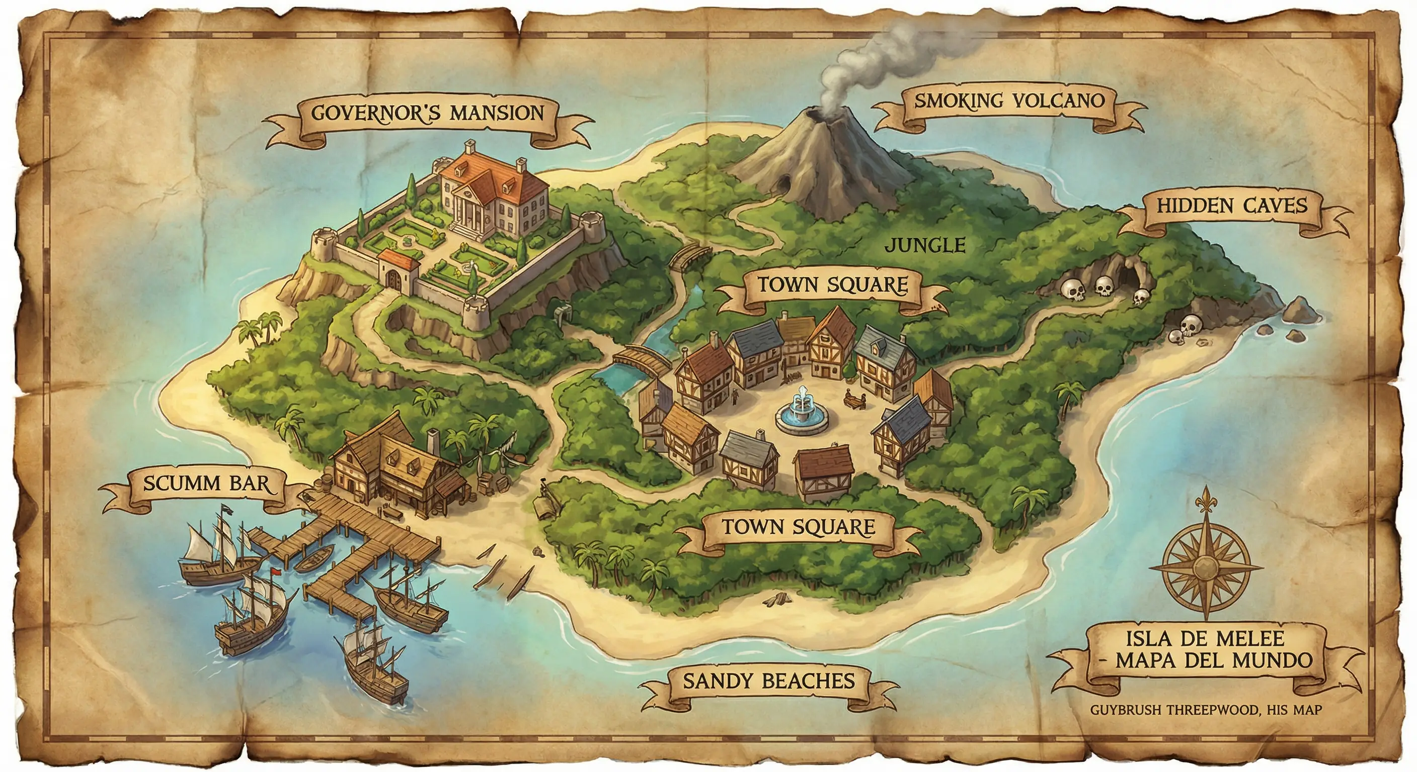 Island map